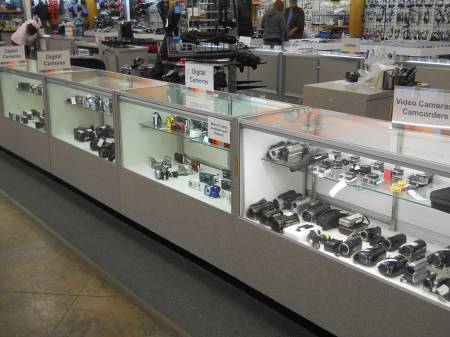 All those cameras abandoned and for sale
