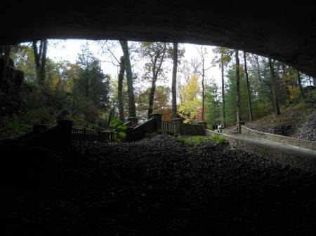 Cathedral Caverns Entrance