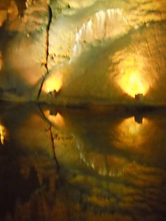 Reflecting Pool in front of Goliath