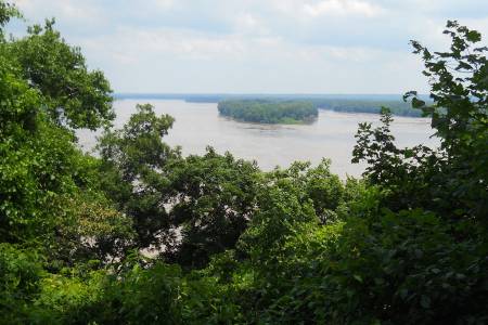 Muddy Mississippi at Hannibal