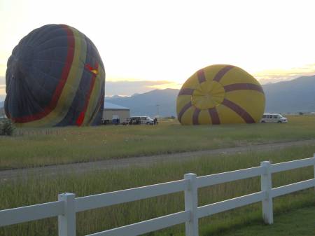 Two balloons