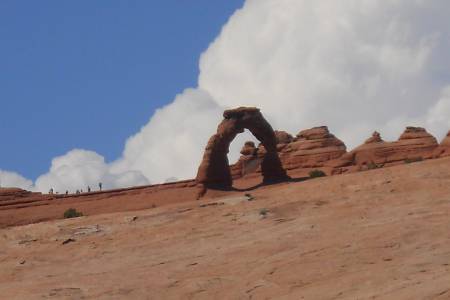 Delicate Arch from afar