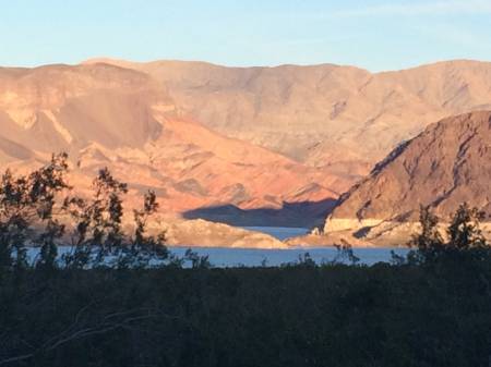 Lake Mead evening light