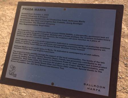 Prada sign