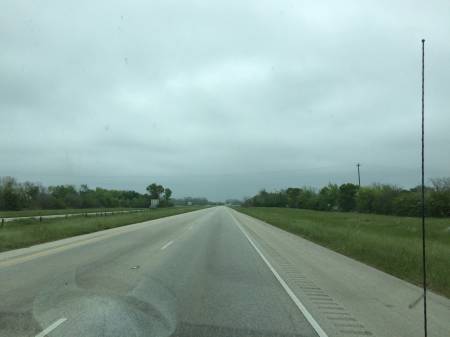 Texas overcast sky