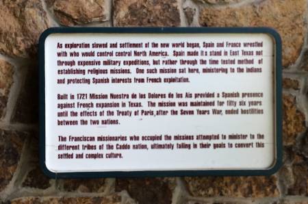 San Augustine plaque