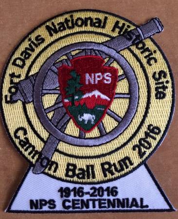 Ft Davis Centennial patch
