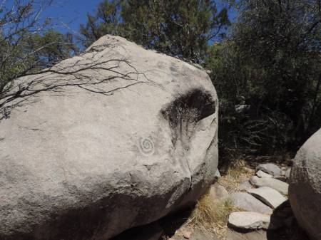 Enchanted Canyon petroglyphs