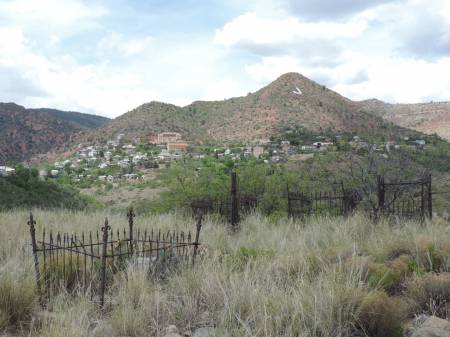 Jerome cemetery view