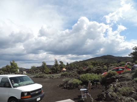 Cr of Moon - campsite