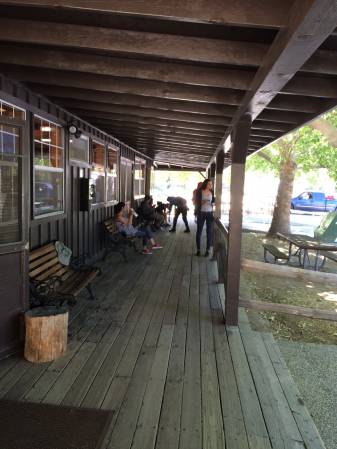 Pinnacles - VC porch