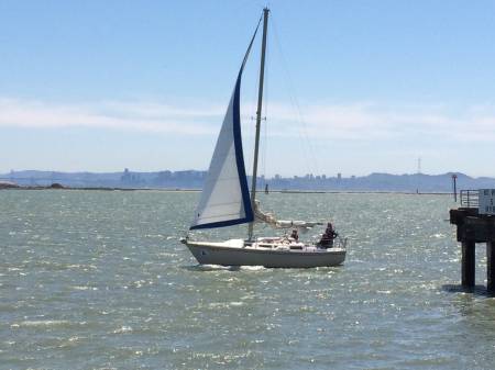 Sailboat on SF Bay