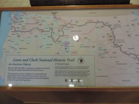 Lewis &amp; Clark map - 517
