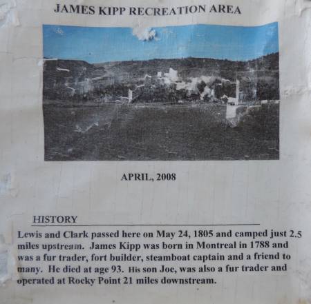 Lewis &amp; Clark campsite - 520