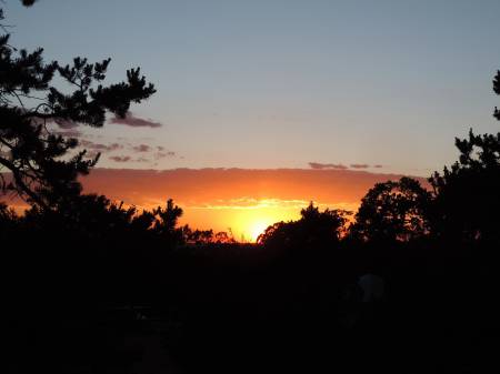 Navajo Natl Monument Sunset - 555