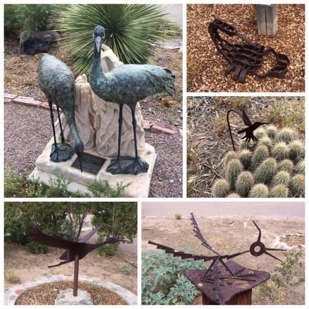 Bosque del Apache sculptures - 578