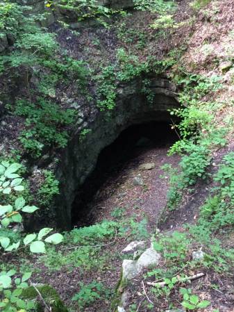 Cave opening Mammoth