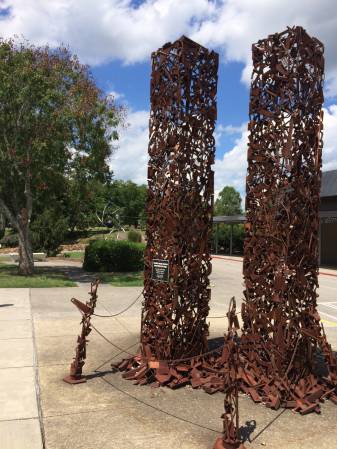 Oak Ridge 9-11 sculpture