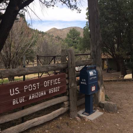 Blue post office