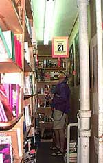 A closet full of... books