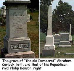 Carlock's cemeteries