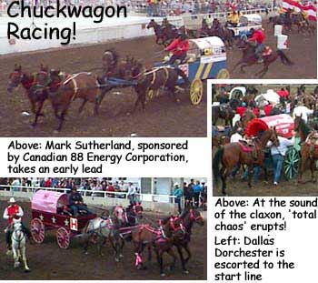 Chuckwagon Racing!
