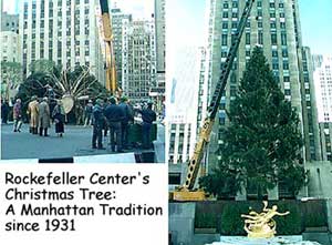 Tree-Raising at Rockefeller Center