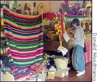 Shopping at Bazaar del Mundo