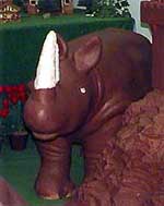 Chocolate rhino
