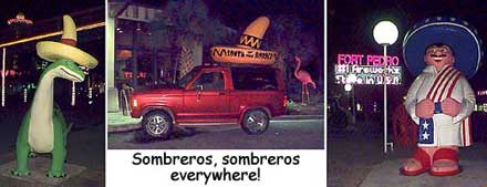 Sombreros, sombreros everywhere
