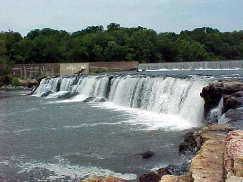 Grand Falls on Shoal Creek 