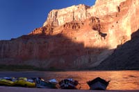 Nankoweap Rafts on the Colorado