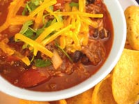 Chicken & Black Bean Chili