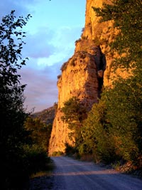 Burns Creek Canyon Road