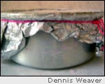 Tie foil with string