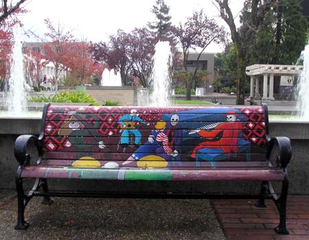 "Ballroom" bench