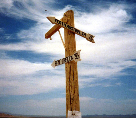 Iron Mountain Sign Pole
