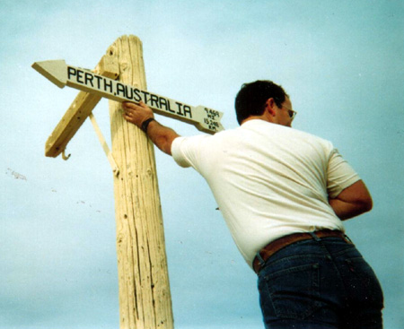 Iron Mountain Sign Pole