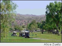 RV Campground on a golf course