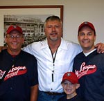 Ron Kittle with Glenn Dunlap & family