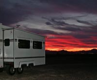 Boondocking in Quartzsite
