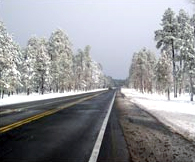 Winter road