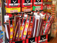 Beef jerky display