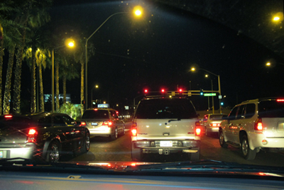 Red taillights