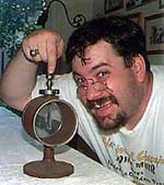 Bryant with Electroscope