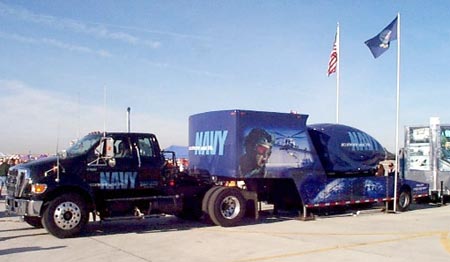 Navy flight simulator