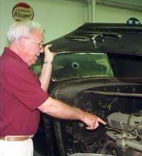 John Tsitouras points out engine features